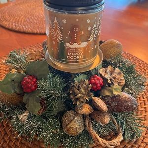 White barn candle